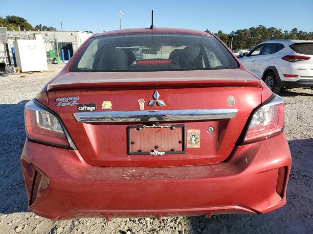  MITSUBISHI MIRAGE 2022 Червоний