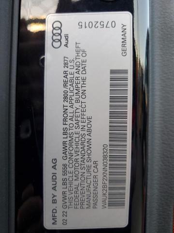 2022 AUDI A6 PREMIUM - WAUK2BF2XNN038320