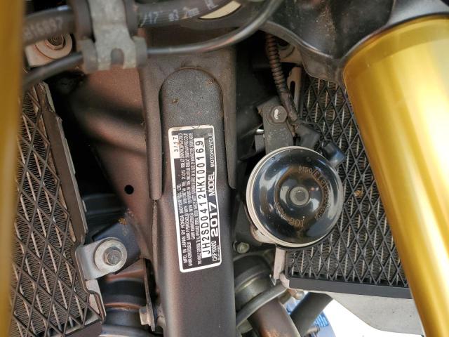 2017 HONDA CRF1000 JH2SD0412HK100169