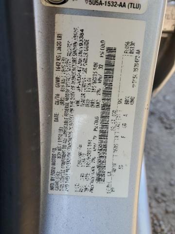 2016 FORD FIESTA S - 3FADP4TJ0GM193384