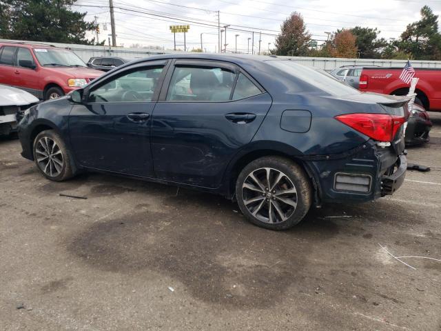  TOYOTA COROLLA 2017 Чорний