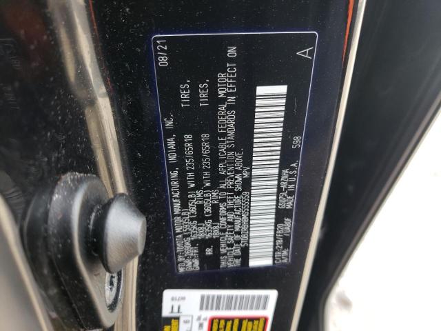 VIN 5TDBZRBH8MS555559 2021 Toyota Highlander, L no.14