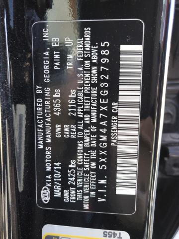 5XXGM4A7XEG327985 KIA Optima Lx