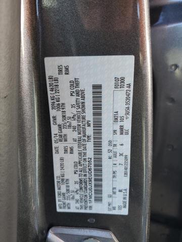 2014 Ford Escape Titanium VIN: 1FMCU0JX9EUD67052 Lot: 78309253