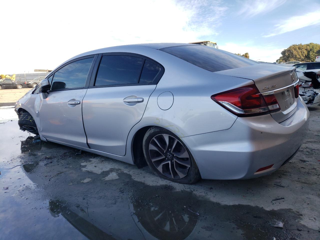 Lot #2205784433 2014 HONDA CIVIC EX