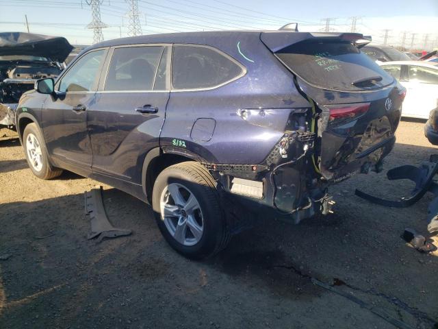 VIN 5TDKDRAHXPS510689 2023 Toyota Highlander, L no.2