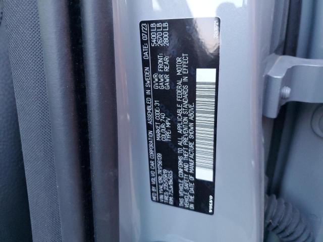 2024 VOLVO XC60 PLUS YV4L12RL7R1756139