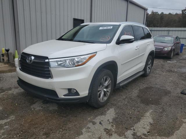 VIN 5TDKKRFH6FS106074 2015 Toyota Highlander, Xle no.1