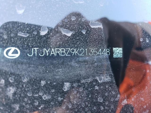 JTJYARBZ9K2135448 | 2019 LEXUS NX 300 BAS