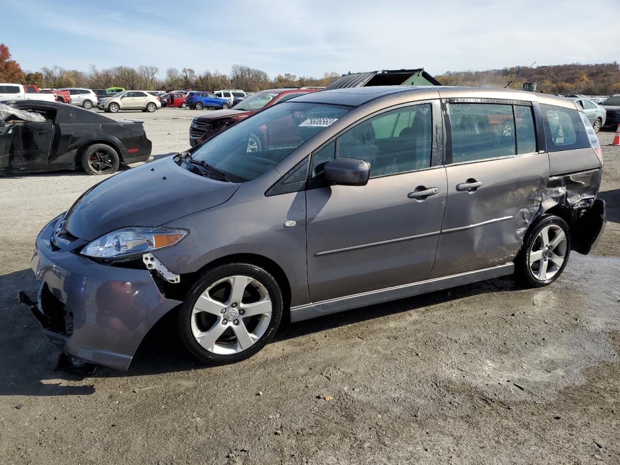 2007 Mazda 5 at IL - Cahokia Heights, Copart lot 75606563