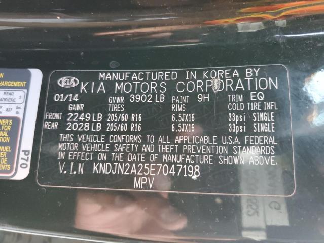 KNDJN2A25E7047198 | 2014 KIA SOUL