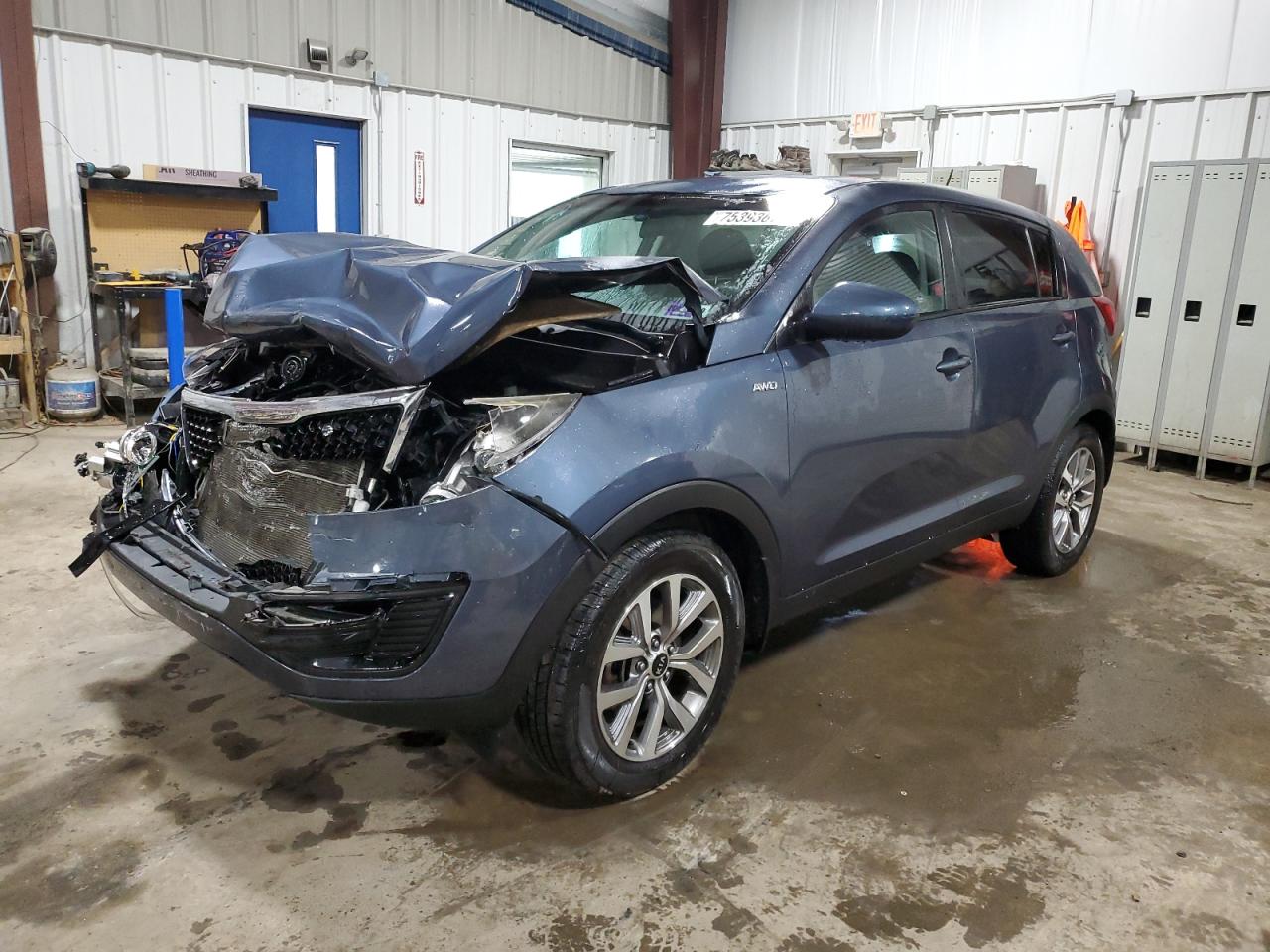 2016 Kia Sportage Lx vin: KNDPBCAC6G7855886