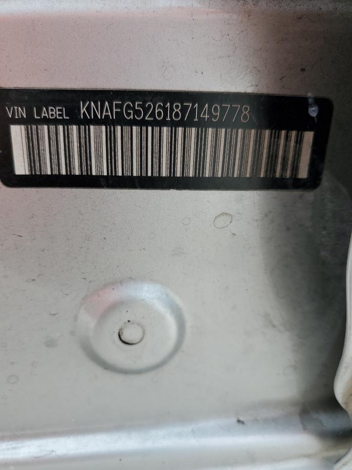 KNAFG526187149778 2008 Kia Rondo Lx KNAFG526187149778 2008 Kia Rondo Lx