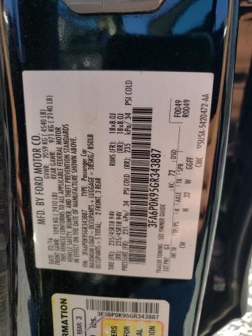 2016 FORD FUSION TIT - 3FA6P0K95GR343887