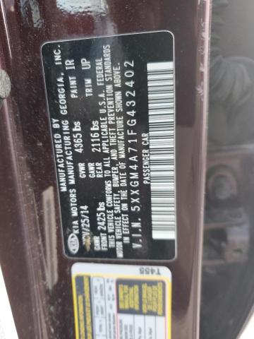 2015 KIA OPTIMA LX - 5XXGM4A71FG432402