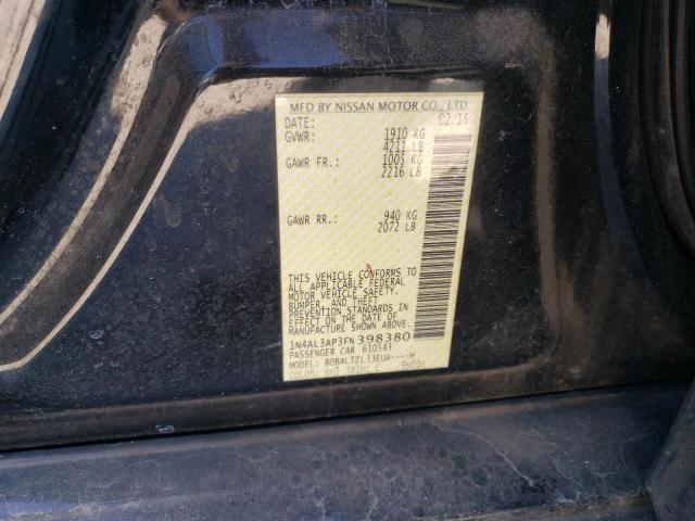 1N4AL3AP3FN398380 Nissan ALTIMA 2.5