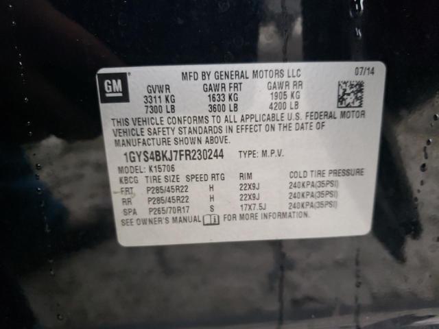2015 CADILLAC ESCALADE L - 1GYS4BKJ7FR230244