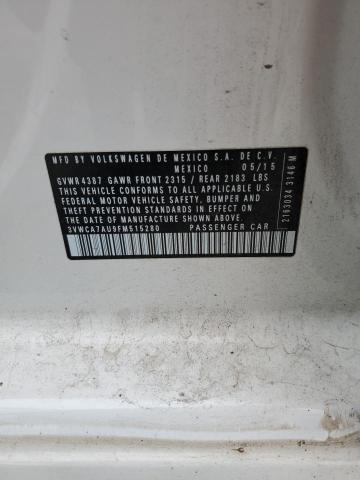 2015 VOLKSWAGEN GOLF SPORT - 3VWCA7AU9FM515280