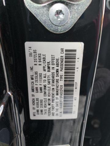 2015 ACURA TLX ADVANC - 19UUB2F73FA002406