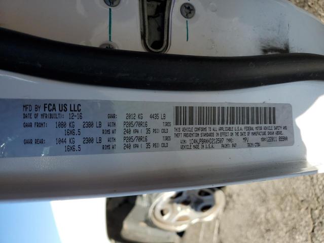 1C4NJPBAXHD212507 Jeep Patriot Sport