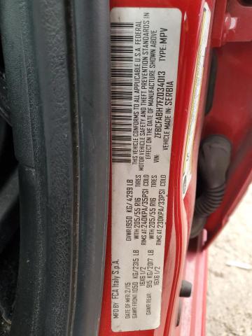 2015 FIAT 500L EASY ZFBCFABH7FZ034013