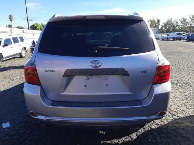 JTEDS43A082037584 Auction: COPART Lot: 74369393 Location: CA - SAN BERNARDINO JTEDS43A082037584 TOYOTA HIGHLANDER 2008 SILVER Photo 6