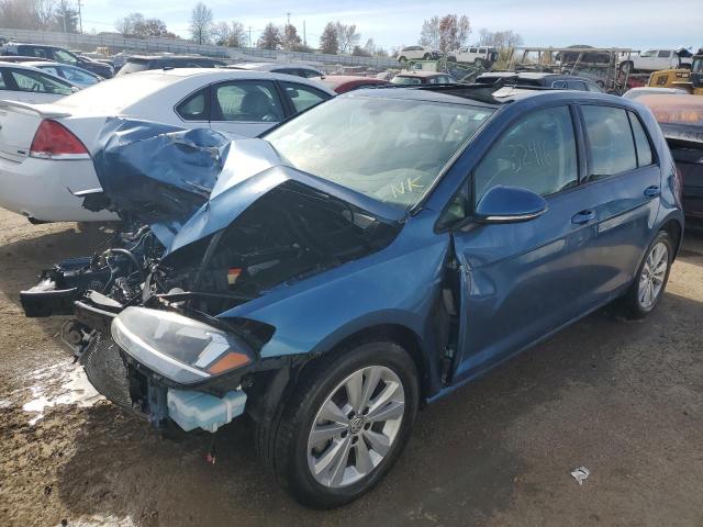 Lot #2429084518 2021 VOLKSWAGEN GOLF salvage car