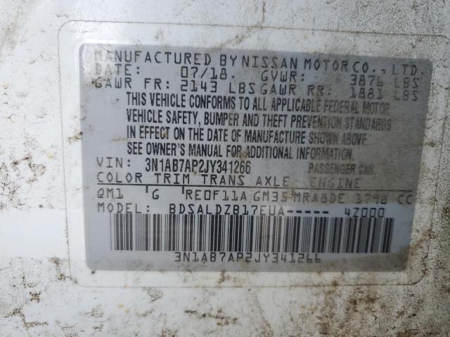 2018 NISSAN SENTRA S - 3N1AB7AP2JY341266