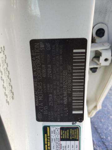 2016 KIA CADENZA LU - KNALN4D74G5215131