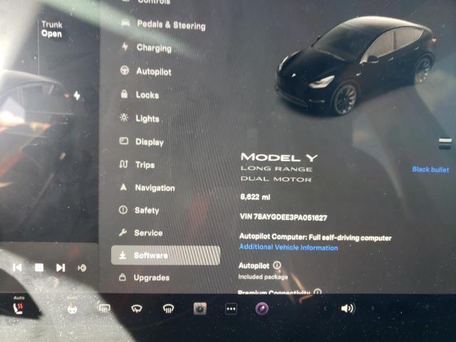 7SAYGDEE3PA051627 | 2023 TESLA MODEL Y