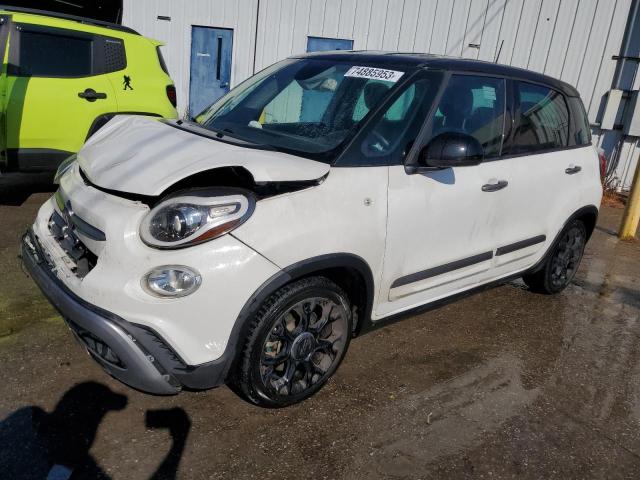 Lot #2457150507 2018 FIAT 500L TREKK salvage car