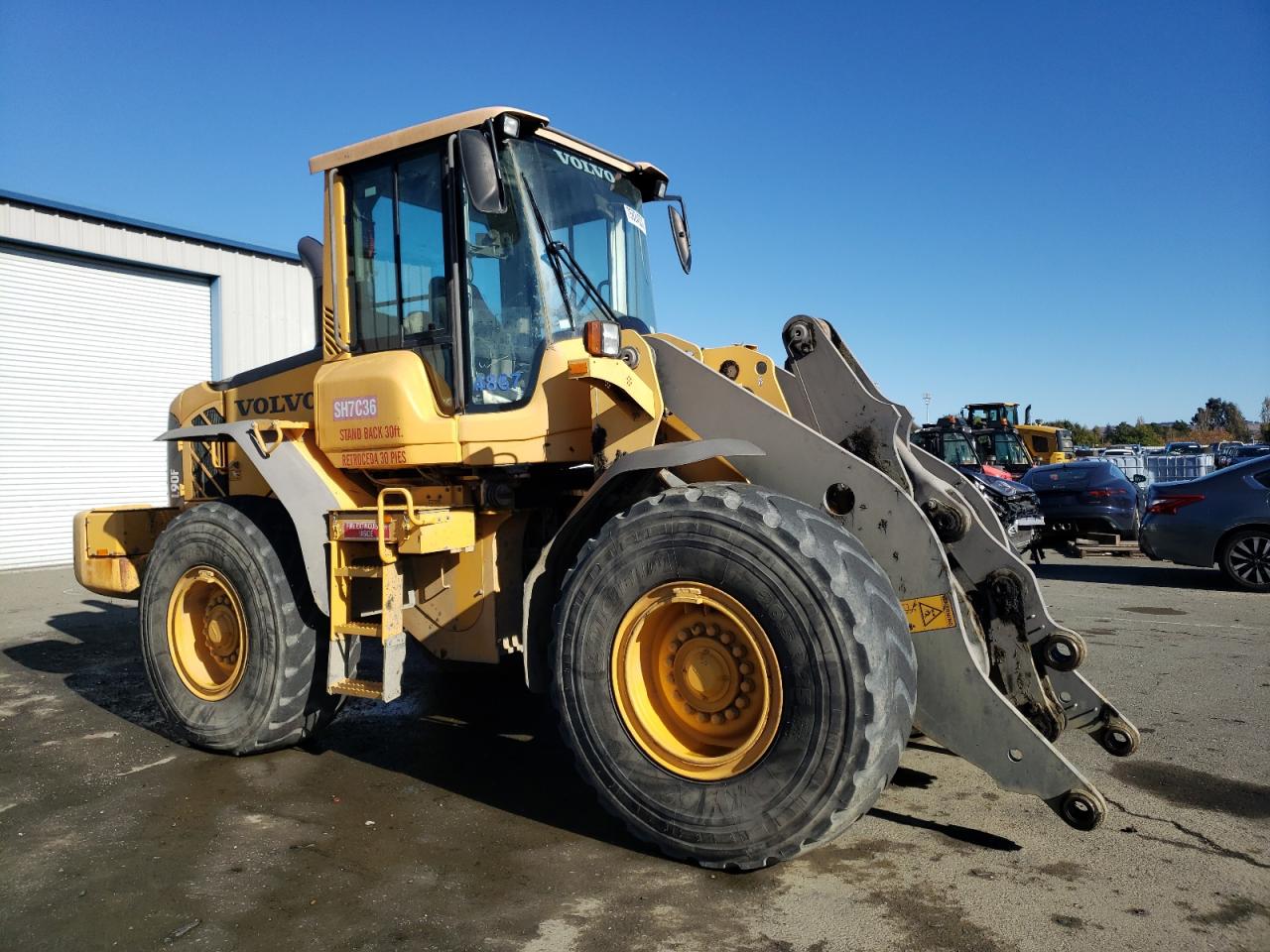 2011 Volvo L90F vin: VCE0L90FA00028792