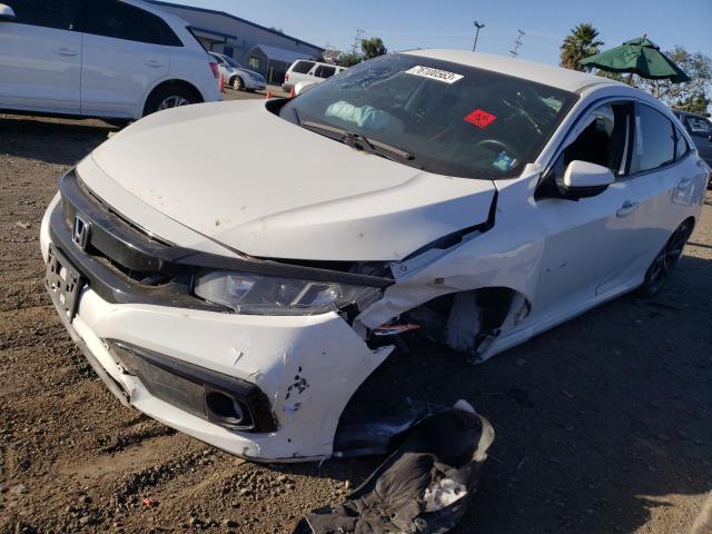 Vin: 19xfc2e86le008448, lot: 76100563, honda civic sport 2020 img_1