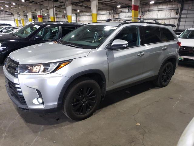 VIN 5TDJZRFH0KS567224 2019 Toyota Highlander, SE no.1