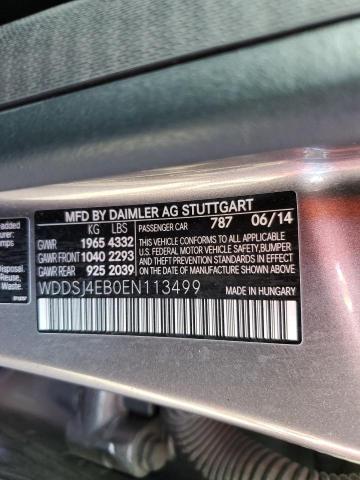 WDDSJ4EB0EN113499 Mercedes-Benz CLA 250