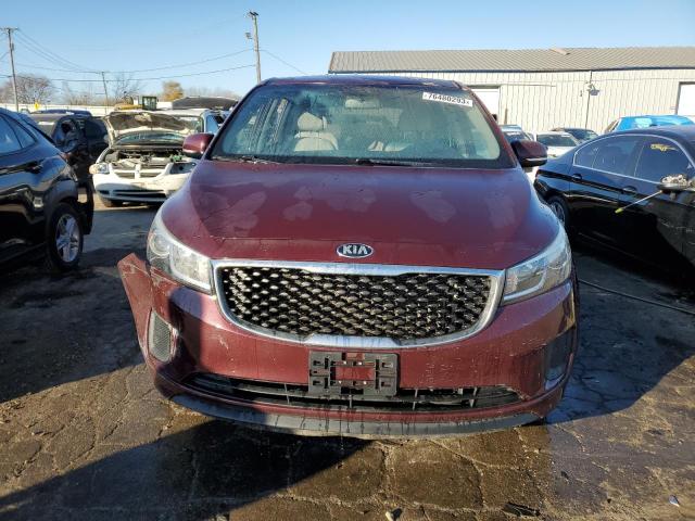 KNDMB5C11H6221449 | 2017 KIA SEDONA LX