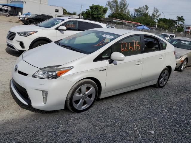 Vin: jtdkn3du1e1793528, lot: 78333573, toyota prius 20141