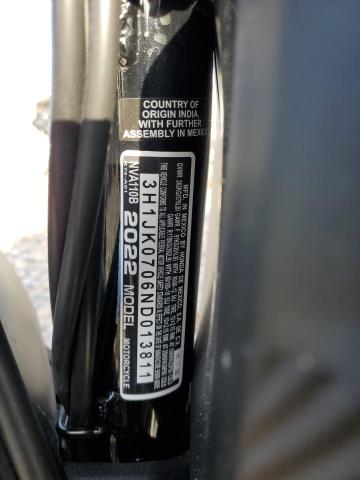 2022 HONDA NVA110 B - 3H1JK0706ND013811