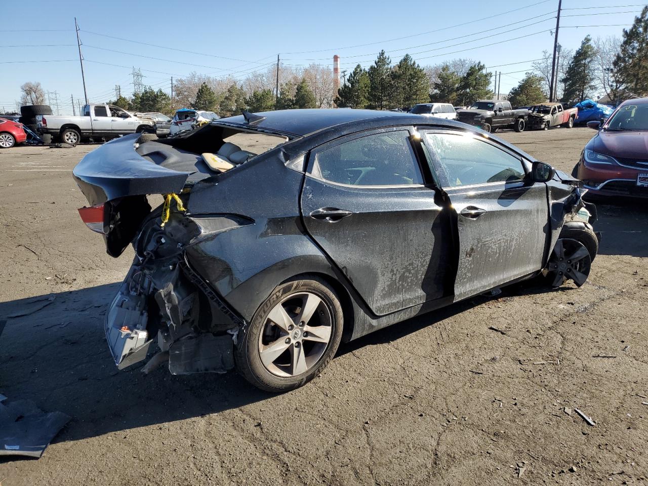 KMHDH4AE3DU654125 2013 Hyundai Elantra Gls