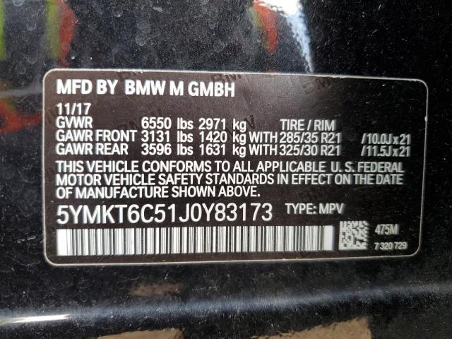 5YMKT6C51J0Y83173 2018 BMW X5, photo no. 13