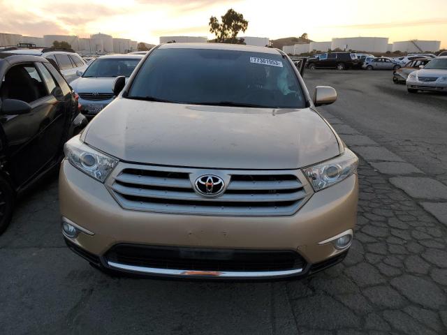 VIN 5TDDK3EH1DS250054 2013 Toyota Highlander, Limited no.5