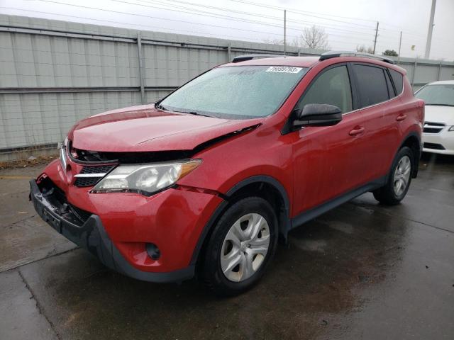 Vin: jtmbfrev7fj033466, lot: 75599793, toyota rav4 le 20151