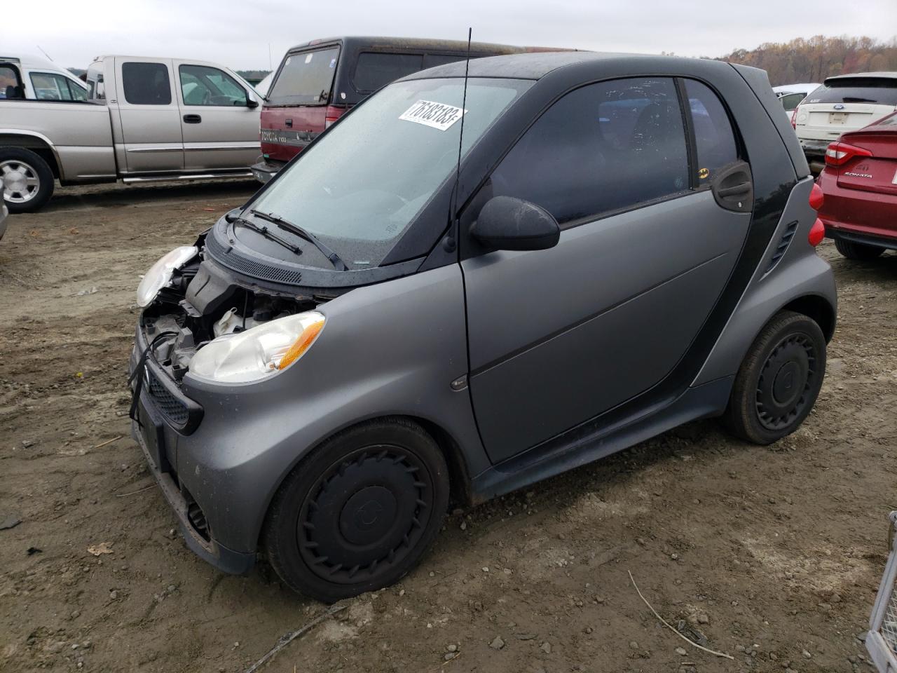 WMEEJ3BAXCK578630, 2012 Smart Fortwo Pure on Copart