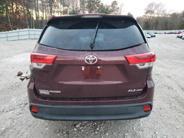 VIN 5TDJZRFH1KS739809 2019 Toyota Highlander, SE no.6