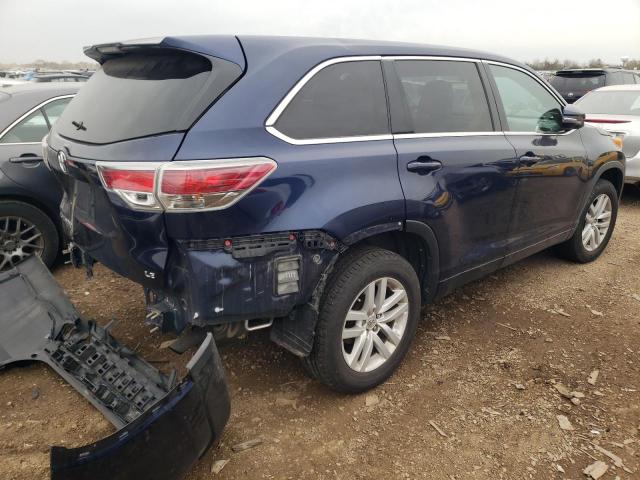 VIN 5TDZARFH5FS013998 2015 Toyota Highlander, LE no.3