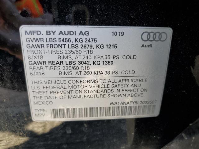 WA1ANAFY5L2033507 2020 AUDI Q5, photo no. 13