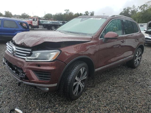 2017 Volkswagen Touareg Wolfsburg VIN: WVGRF7BP1HD000291 Lot: 76680283