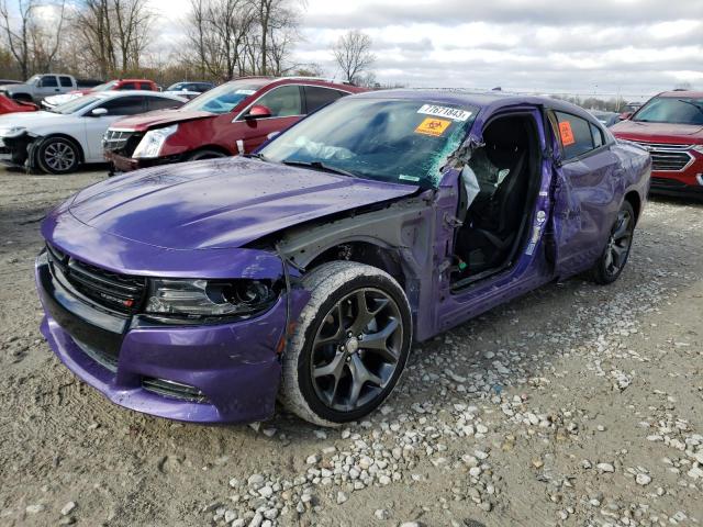 Lot #2452510841 2016 DODGE CHARGER R/ salvage car