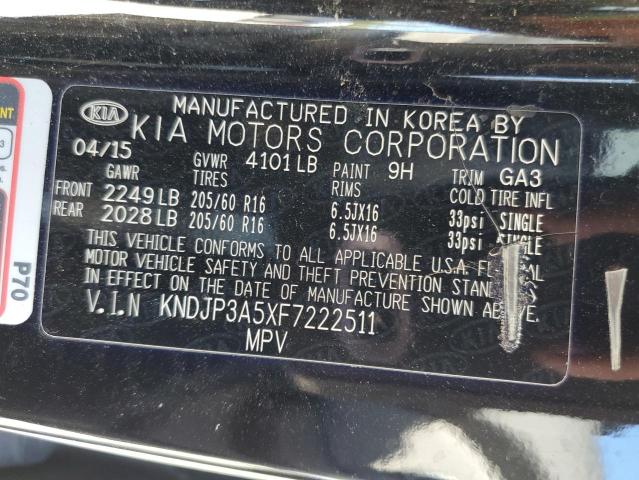 KNDJP3A5XF7222511 KIA SOUL +