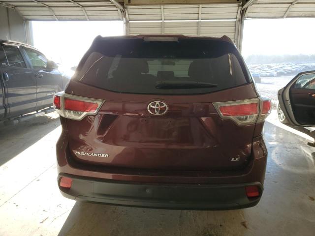 VIN 5TDZKRFH6FS065251 2015 Toyota Highlander, LE no.6